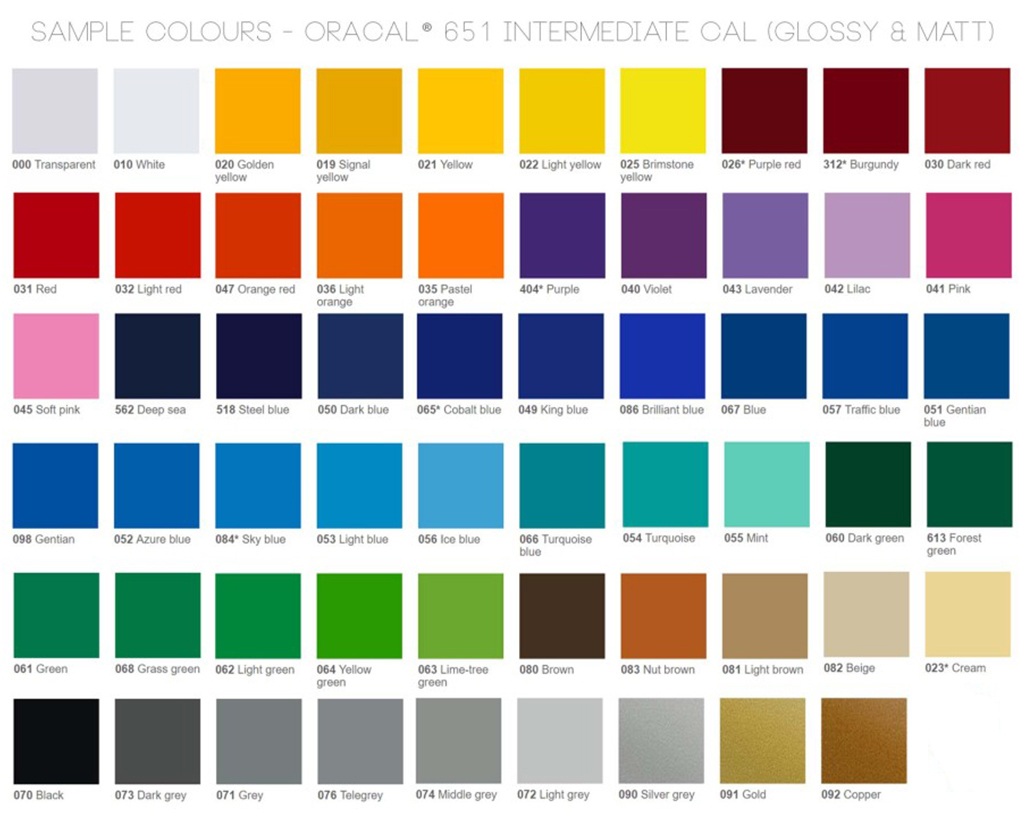 KATALOG ORACAL 651