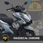 MEDIUM - Wrapping Sticker Motor Chrome M/G