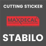 Cutting Sticker Maxdecal Flourescent / Stabilo
