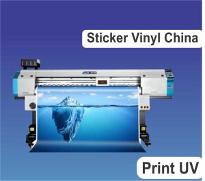 Sticker Vinyl China Print UV