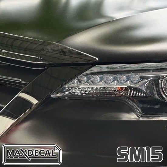 5677ab7e-4f5b-4dce-8529-083dac1003ad.jpg RSTICKER - MAXDECAL 9500 SM15 Satin Metal BLACK GOLD Semi Doff Premium Meteran - Gambar 1